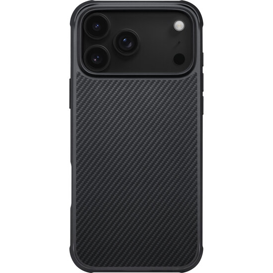 Pitaka Military-Grade MagSafe iPhone 17 Pro hoesje zwart