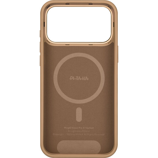 Pitaka Business Protective MagSafe iPhone 17 Pro hoesje sunset