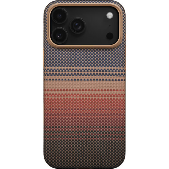 Pitaka Business Protective MagSafe iPhone 17 Pro hoesje sunset