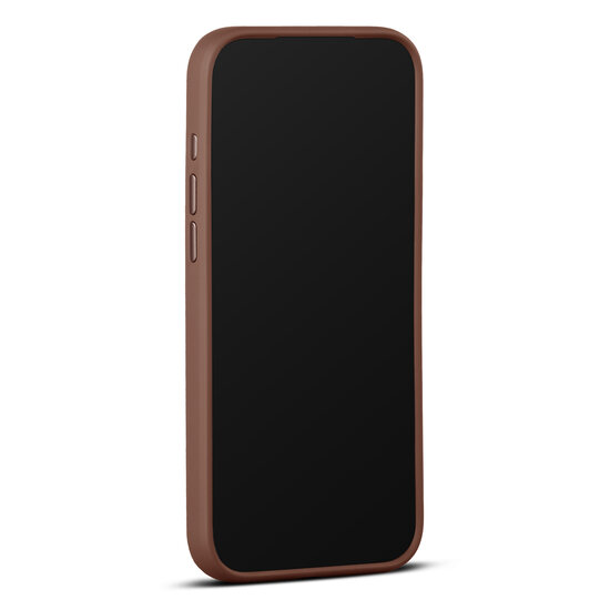 Woolnut leren MagSafe iPhone 17 Pro Max hoesje cognac