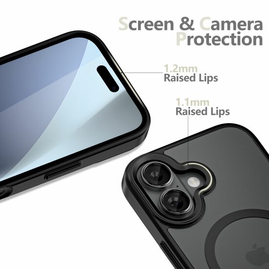 TechProtection MagSafe XT Phone 17 hoesje zwart