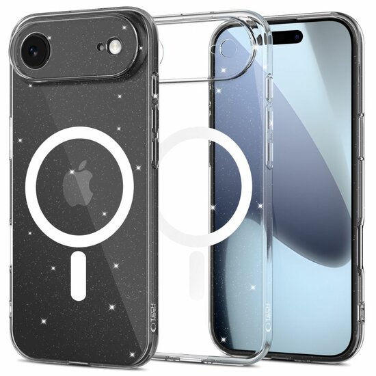 TechProtection Flex MagSafe iPhone Air hoesje glitter