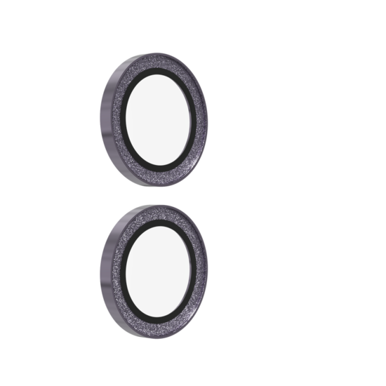 ZAGG InvisibleShield iPhone 17 camera protector paars glitter