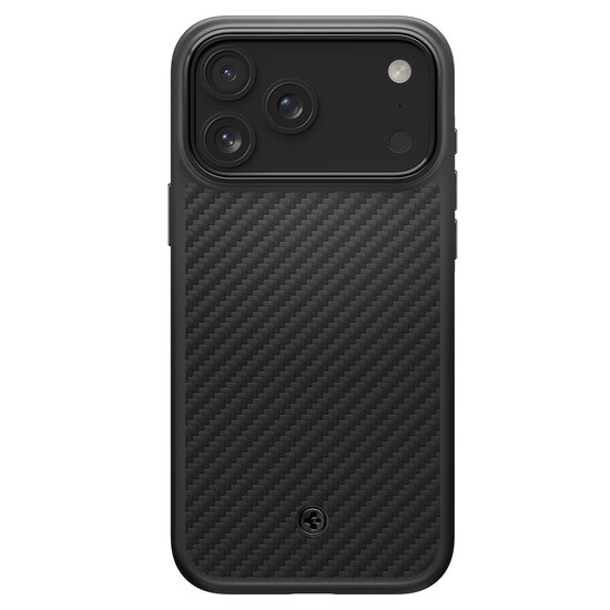 Spigen Enzo Aramid T iPhone 17 Pro Max hoesje zwart