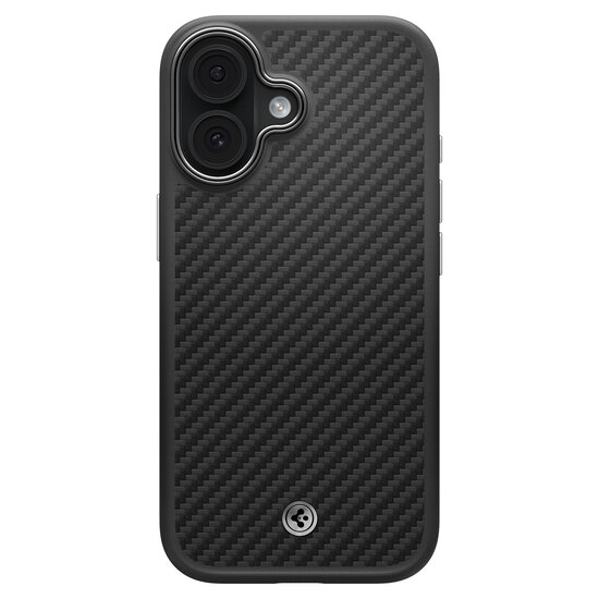Spigen Enzo Aramid T iPhone 17 hoesje zwart