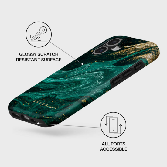 Burga Tough MagSafe iPhone 17 hoesje emerald pool