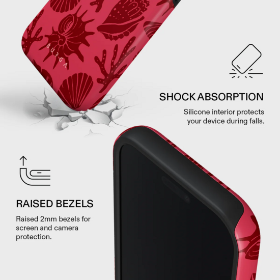 Burga Tough MagSafe iPhone 17 Pro hoesje solace