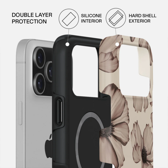 Burga Tough MagSafe iPhone 17 Pro Max hoesje barely yours