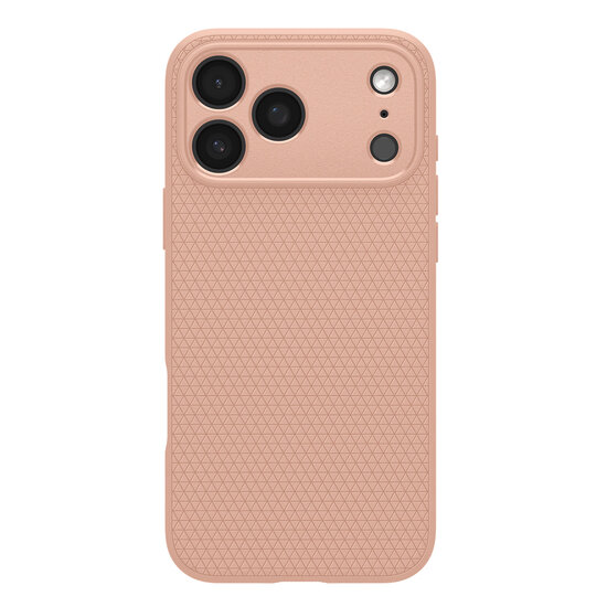 Spigen Liquid Air iPhone 17 Pro Max hoesje rose titanium