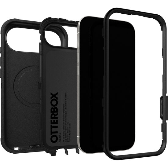 OtterBox Defender Pro MagSafe iPhone Air hoesje zwart