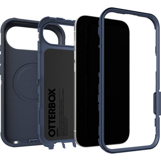 OtterBox Defender Pro MagSafe iPhone Air hoesje blauw