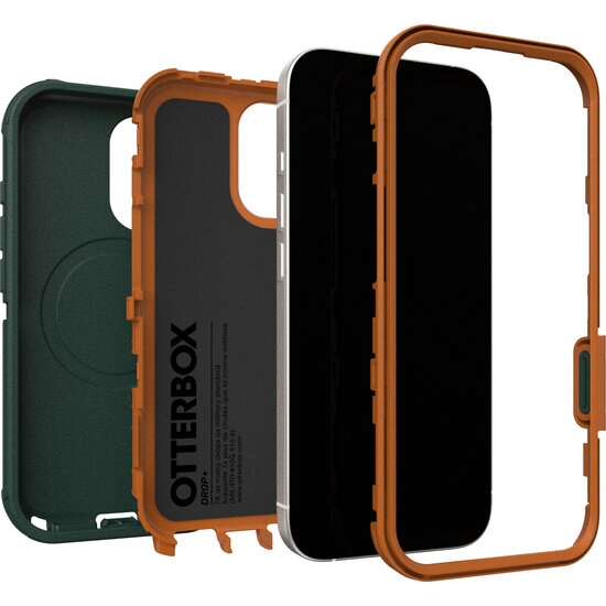OtterBox Defender Pro MagSafe iPhone 17 hoesje groen