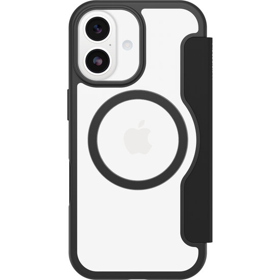 OtterBox React Folio MagSafe iPhone 17 hoesje zwart
