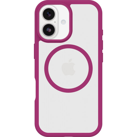 OtterBox React MagSafe iPhone 17 hoesje roze