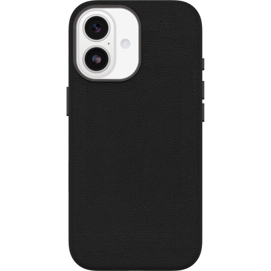 OtterBox Symmetry Leather MagSafe iPhone 17 hoesje zwart