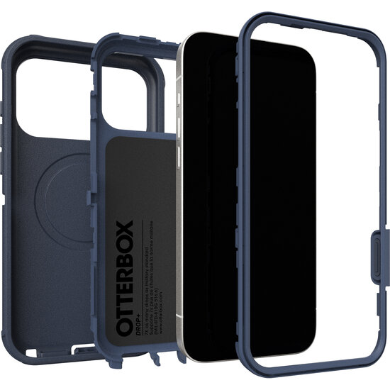 OtterBox Defender Pro MagSafe iPhone 17 Pro Max hoesje blauw