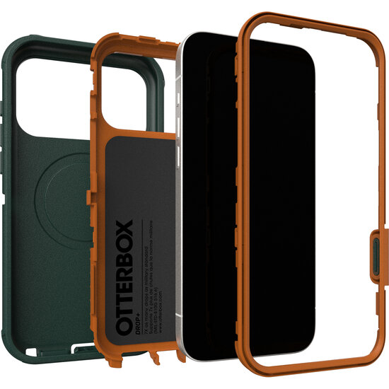 OtterBox Defender Pro MagSafe iPhone 17 Pro Max hoesje groen