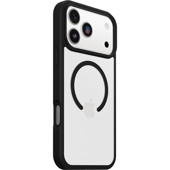 OtterBox React MagSafe iPhone 17 Pro Max hoesje doorzichtig / zwart