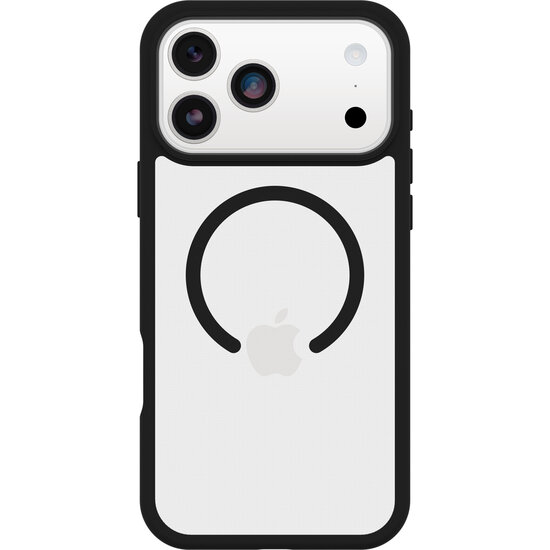 OtterBox React MagSafe iPhone 17 Pro Max hoesje doorzichtig / zwart