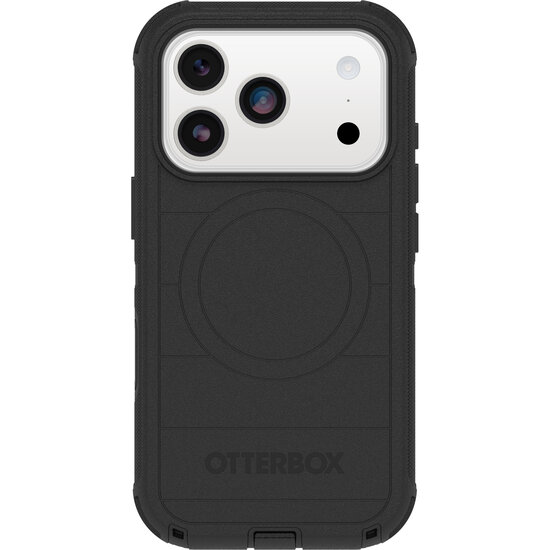 OtterBox Defender Pro MagSafe iPhone 17 Pro hoesje zwart