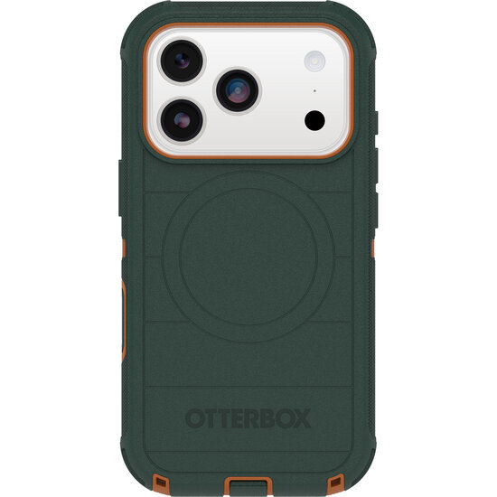 OtterBox Defender Pro MagSafe iPhone 17 Pro hoesje groen