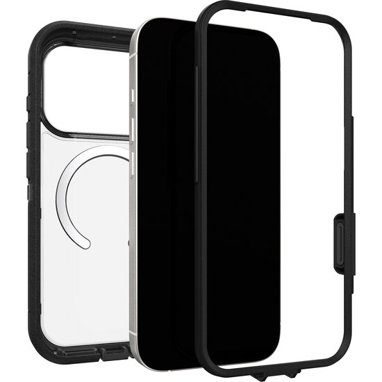 OtterBox Defender XT Pro MagSafe iPhone 17 Pro hoesje zwart