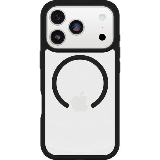 OtterBox React MagSafe iPhone 17 Pro hoesje zwart / doorzichtig