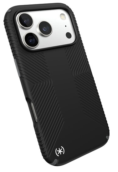 Speck Presidio 2 Grip MagSafe iPhone 17 Pro hoesje zwart