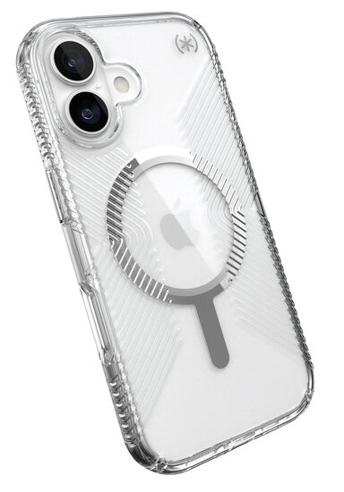 Speck Presidio Perfect Clear Clicklock iPhone 17 hoesje transparant
