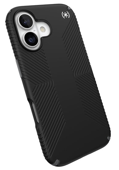 Speck Presidio 2 Grip MagSafe iPhone 17 hoesje zwart