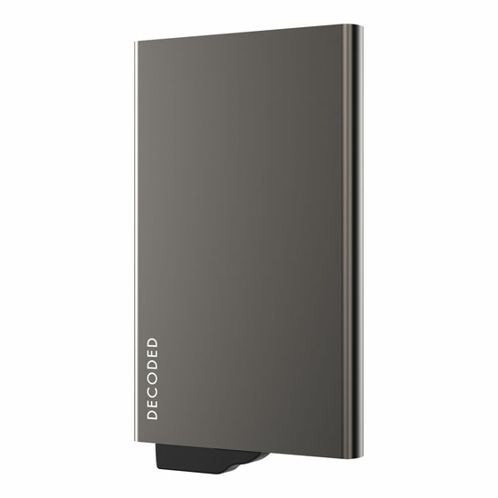 Decoded MagSafe cardholder kaarthouder titanium