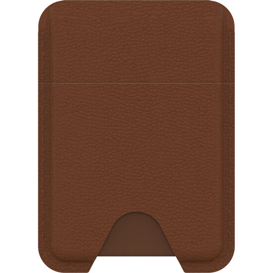 OtterBox Cactus Leather MagSafe wallet bruin