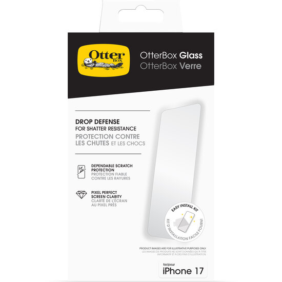 OtterBox Glass iPhone 17 glazen screenprotector