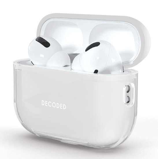 Decoded siliconen AirPods 3 Pro hoesje transparant