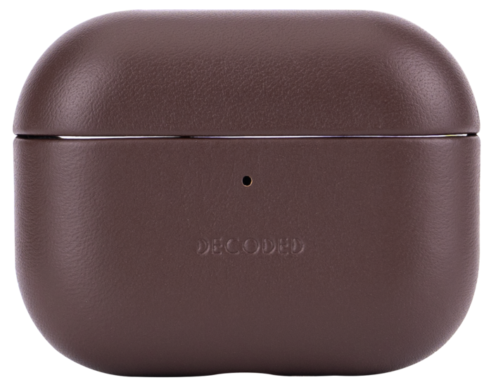 Decoded leren AirPods Pro 3 hoesje bruin