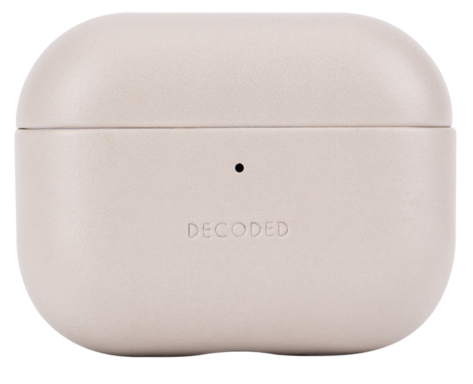 Decoded leren AirPods Pro 3 hoesje clay