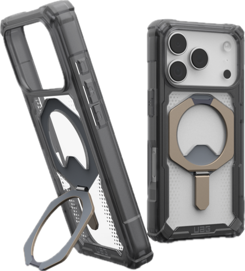 UAG Plasma XTE MagSafe iPhone 17 Pro hoesje grijs titanium
