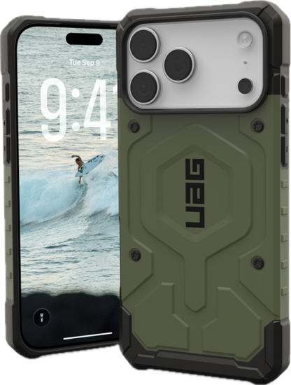 UAG Pathfinder MagSafe iPhone 17 Pro hoesje groen