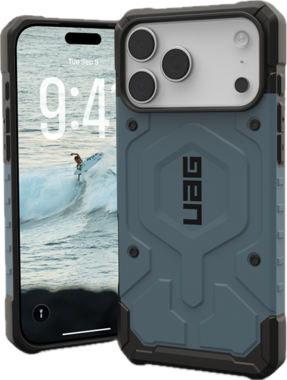 UAG Pathfinder MagSafe iPhone 17 Pro hoesje blauw