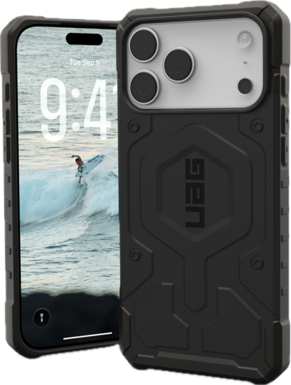 UAG Pathfinder MagSafe iPhone 17 Pro Max hoesje zwart