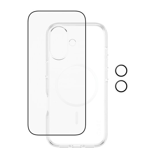 PanzerGlass Combat 3 in 1 bundel iPhone 17 hoesje screen en camera protector