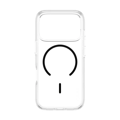 PanzerGlass CARE Urban Combat MagSafe iPhone 17 Pro hoesje transparant zwart