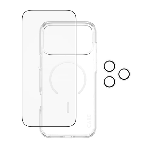 PanzerGlass Explorer 3 in 1 bundel iPhone 17 Pro Max hoesje screen en camera protector