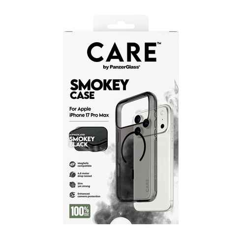PanzerGlass CARE Urban Combat MagSafe iPhone 17 Pro Max hoesje zwart