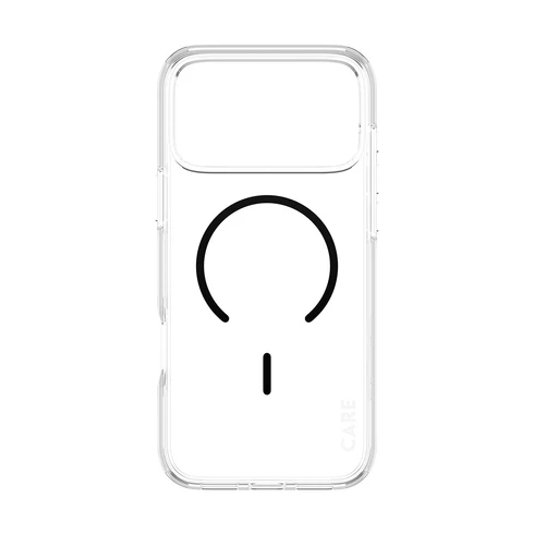 PanzerGlass CARE Urban Combat MagSafe iPhone 17 Pro Max hoesje transparant zwart