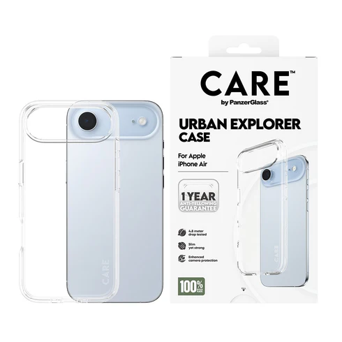 PanzerGlass CARE X-Ray iPhone 17 Air hoesje transparant