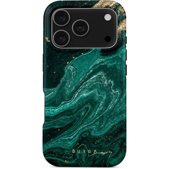 Burga Tough MagSafe iPhone 17 Pro hoesje emerald pool