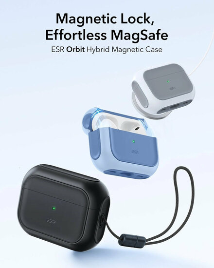 ESR Orbit Hybrid AirPods Pro 3 hoesje zwart