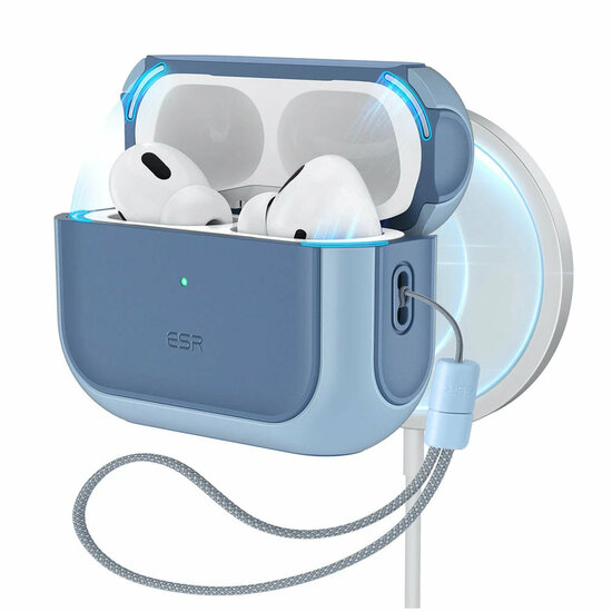 ESR Orbit Hybrid AirPods Pro 3 hoesje blauw