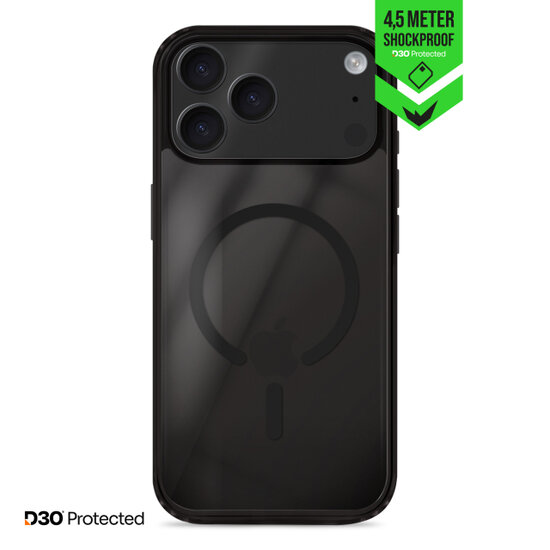Striker D30 Xtreme Impact Protection MagSafe iPhone 17 Pro Max hoesje zwart
